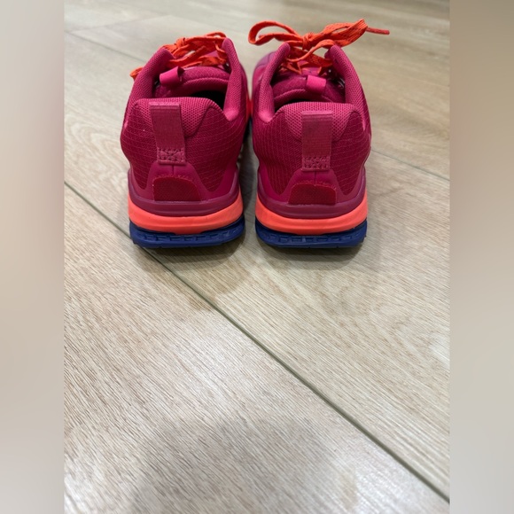 Altra Lone Peak Women’s 8.5 Trail Running Shoes Pink Orange EUC - Picture 8 of 10